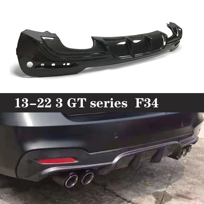 Tech Accessories For Car - Diffusore posteriore in fibra di carbonio