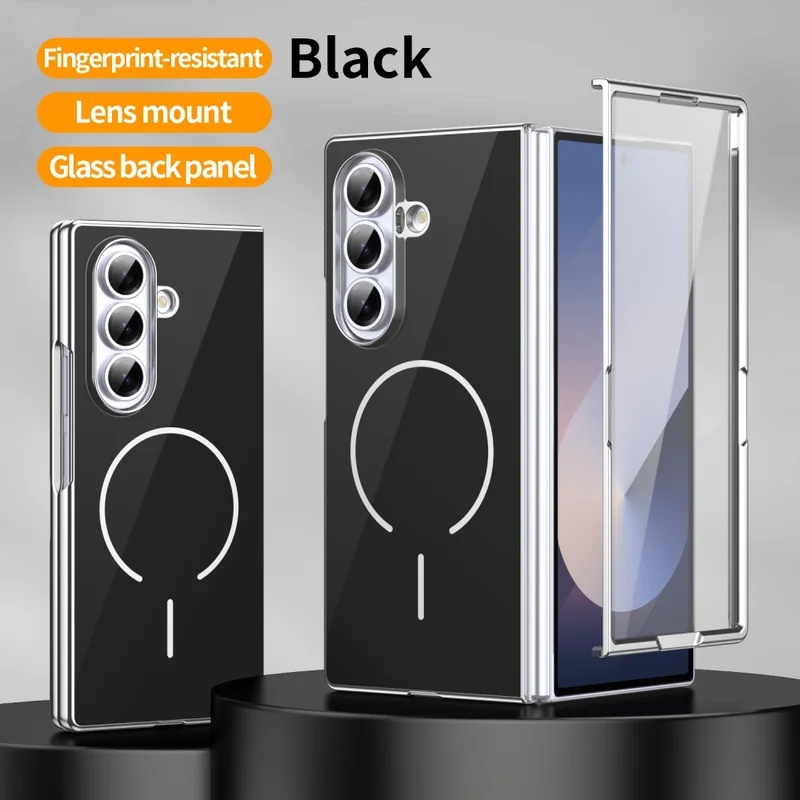 Tech Accessories Designer - Custodia Magnetica Pieghevole in Vetro per