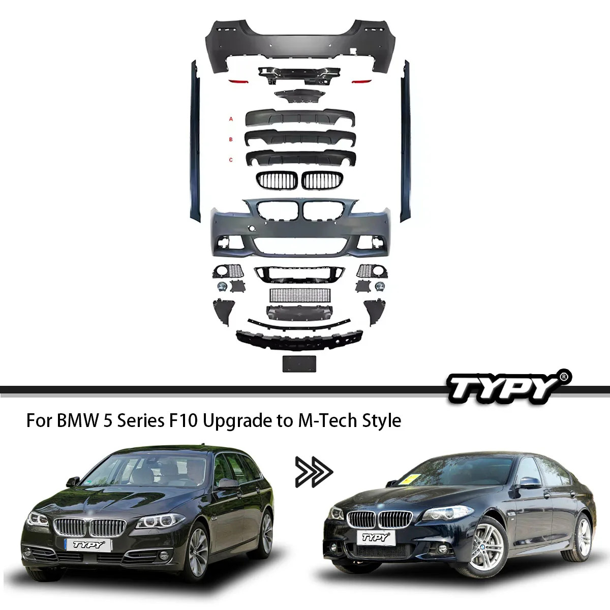 Tech Accessories Designer - Kit carrozzeria per BMW Serie 5