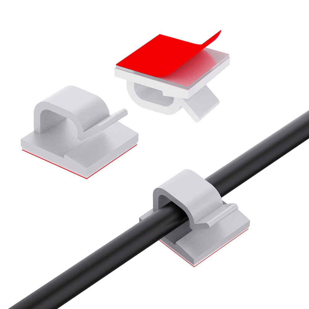 Clip per Cavi in Plastica Tras - Desk Cable Clip recensione e prezzo