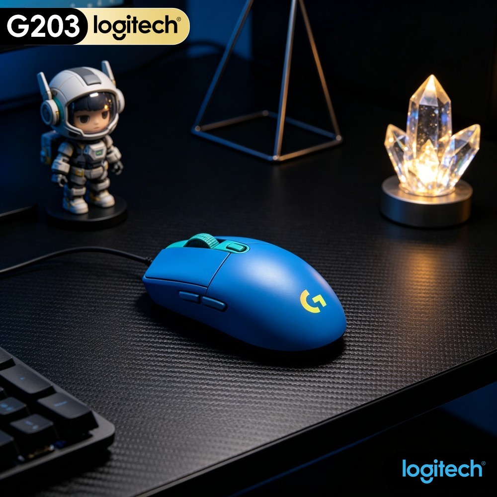 Mouse da Gaming Cablato Logite - Logitech Mouse G203 recensione e prezzo