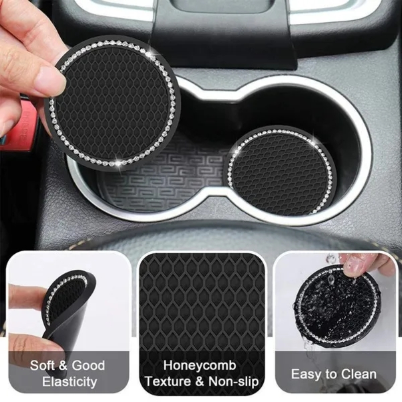 1/2 pezzi sottobicchiere per a - Tech Accessories For Car recensione e prezzo