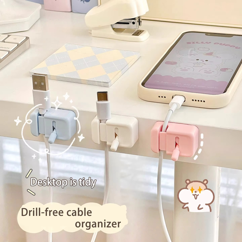 Clip per la Gestione dei Cavi  - Desk Cable Clip recensione e prezzo