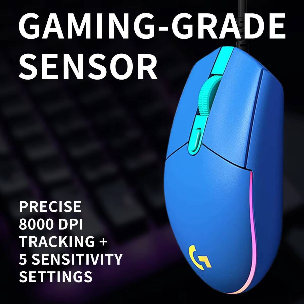 Mouse da gioco Logitech G203 L - Logitech Mouse G203 recensione e prezzo