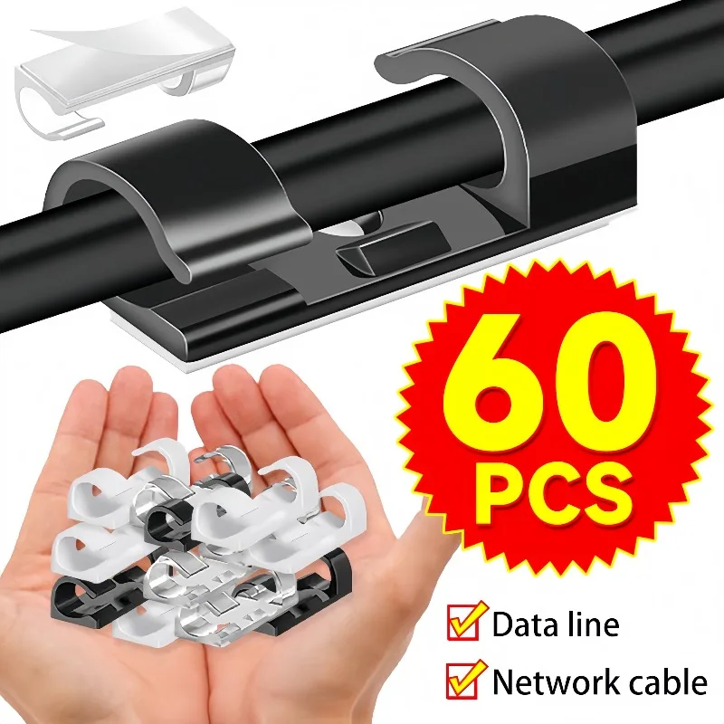 Supporto per Cavi da Parete, C - Desk Cable Clip recensione e prezzo