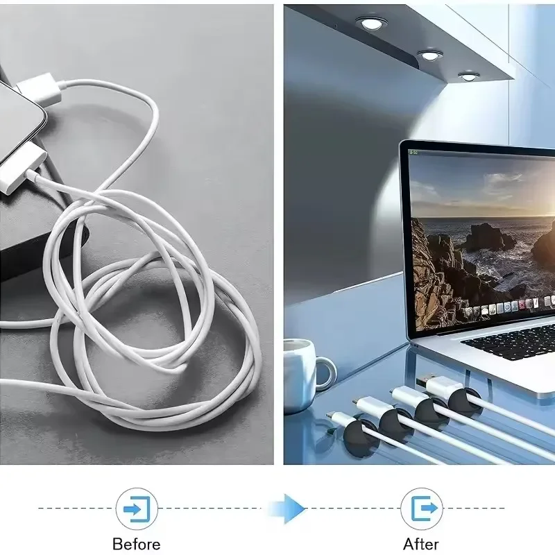 5/50 pezzi clip per cavi da pa - Desk Cable Clip recensione e prezzo