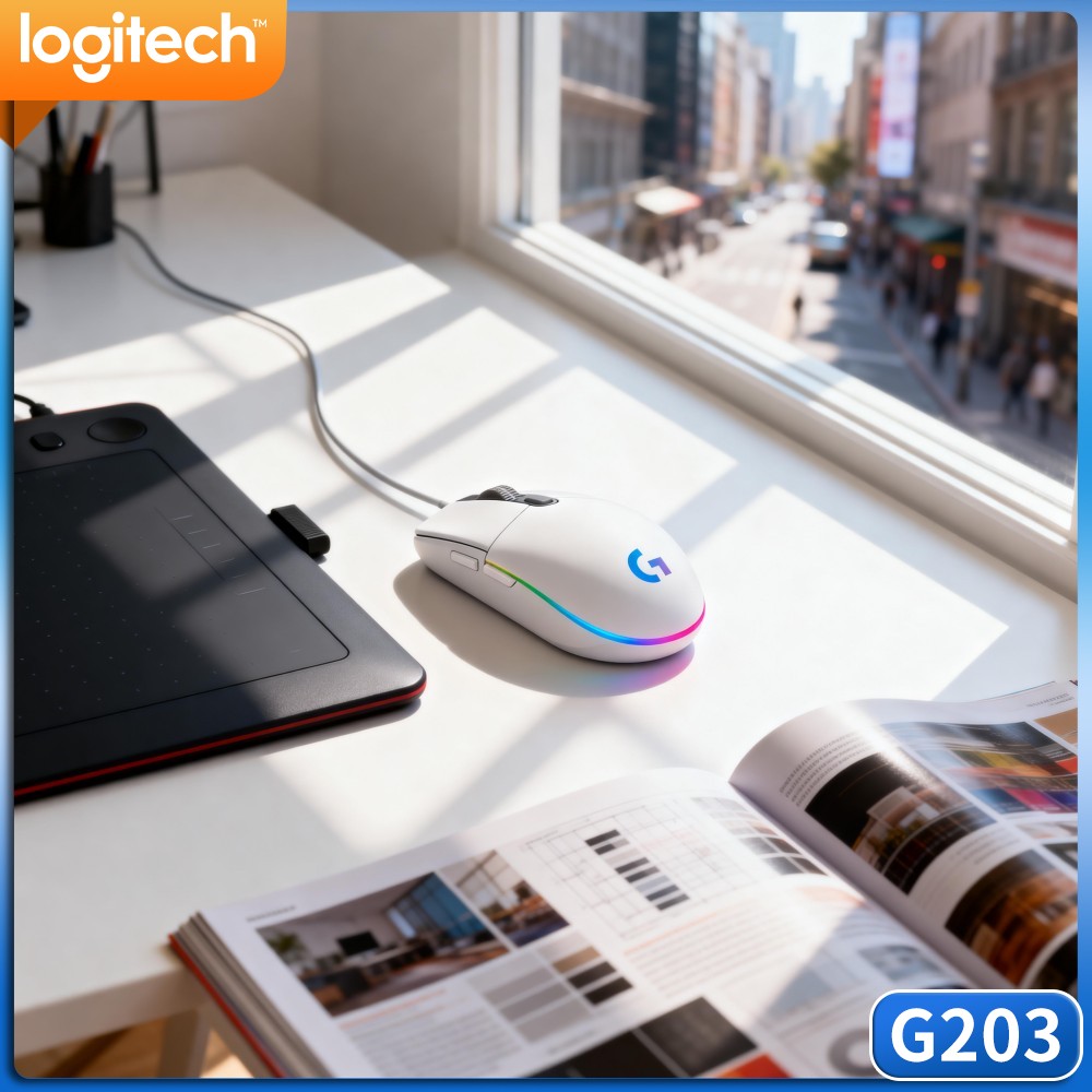 Mouse da Gaming Cablato Logite - Logitech Mouse G203 recensione e prezzo